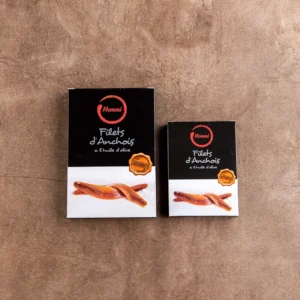 Anchois (Engraulis encrasicolus), huile d'olive, sel