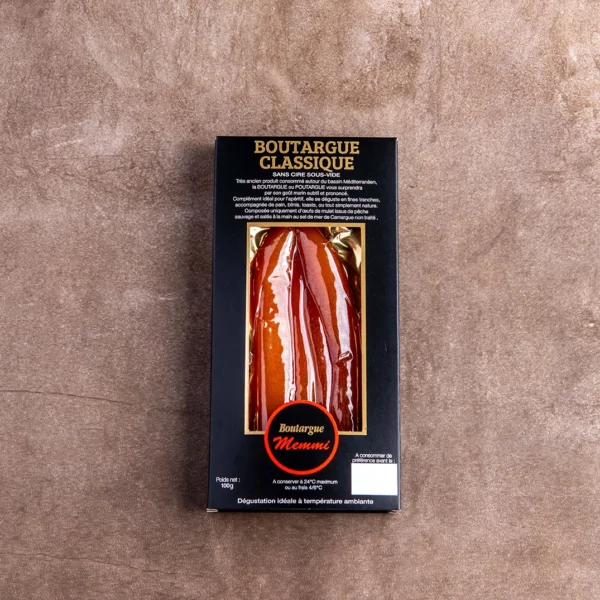 Boutargue prestige sans cire sous vide