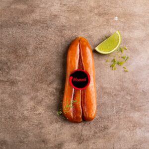 boutargue sans cire sous vide, avec son citron vert BIO et zestes